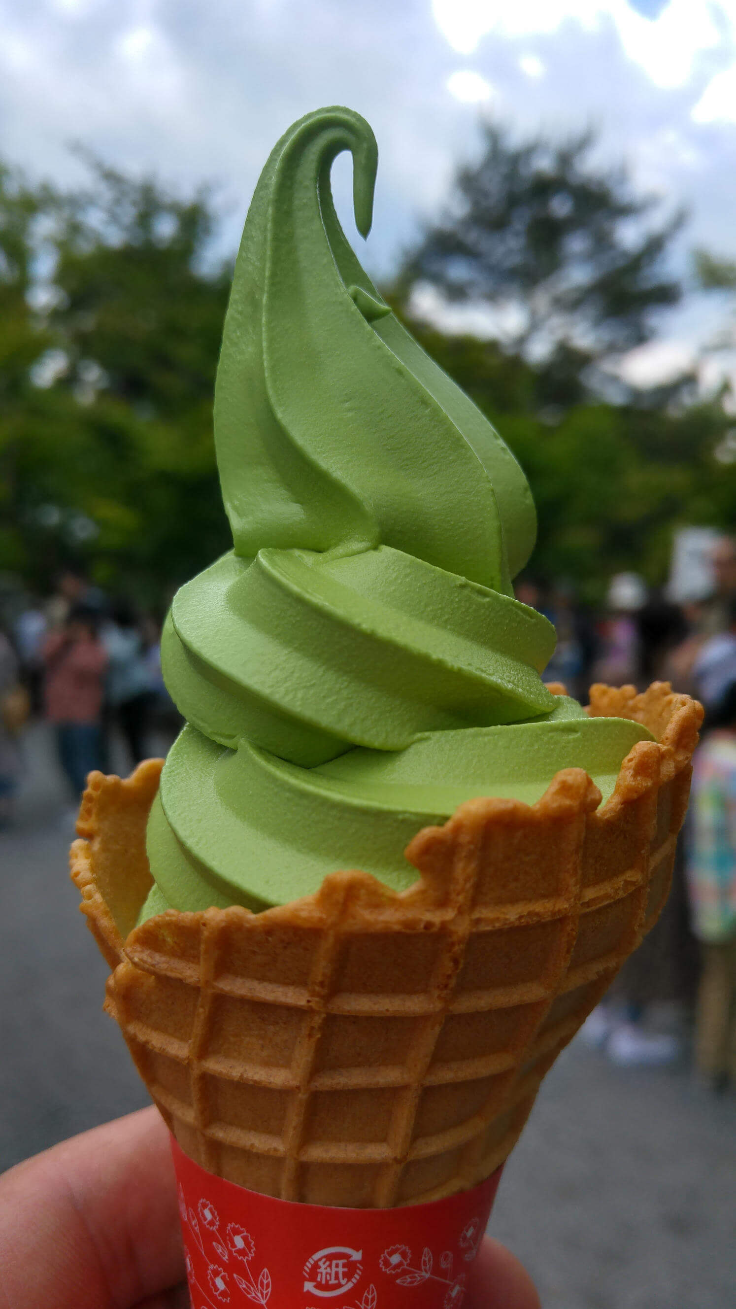 Matcha Softeis