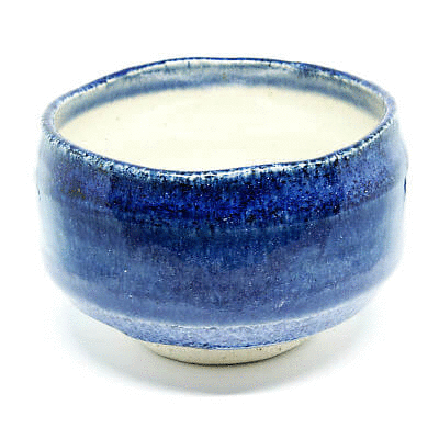 Matchaschale blau