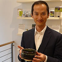 Shutaro Hayashi im matchashop Berlin