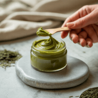 Matcha for cosmetics