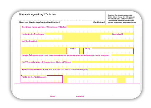 Vorabüberweisung