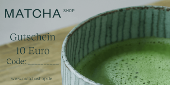 matchashop Gutschein 10 Euro