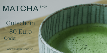 matchashop Gutschein 80 Euro