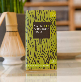 Organic Matcha chocolate - ginger