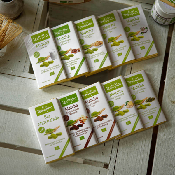 Organic Matcha chocolate - 6 spices