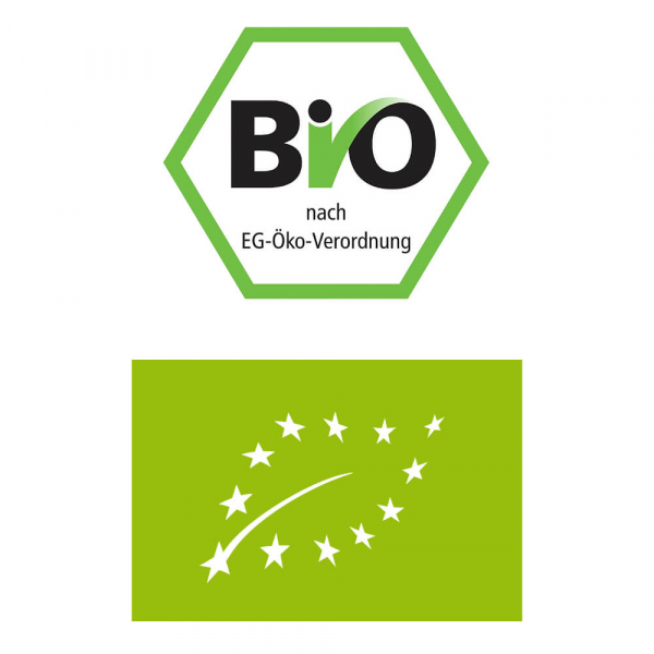 Bio-zertifiziert nach EG-Öko Verordnung